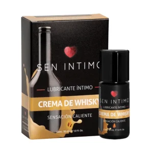 Lubricante Íntimo Crema de Whisky Sensación Caliente x 30 ml