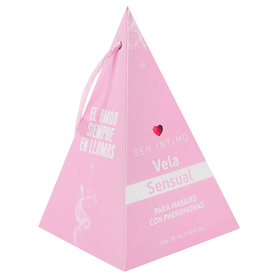 Vela Sensual Masajes Pirámide x 25 ml
